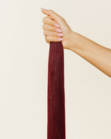 Burgandy Fashion Color Red Hair Extensions